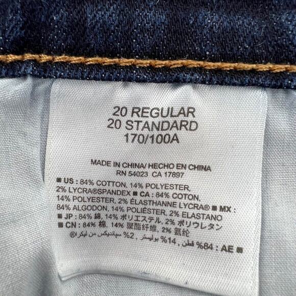 Old Navy Boot Cut Stretch Jeans Size 20 *Altered* - Picture 7 of 9